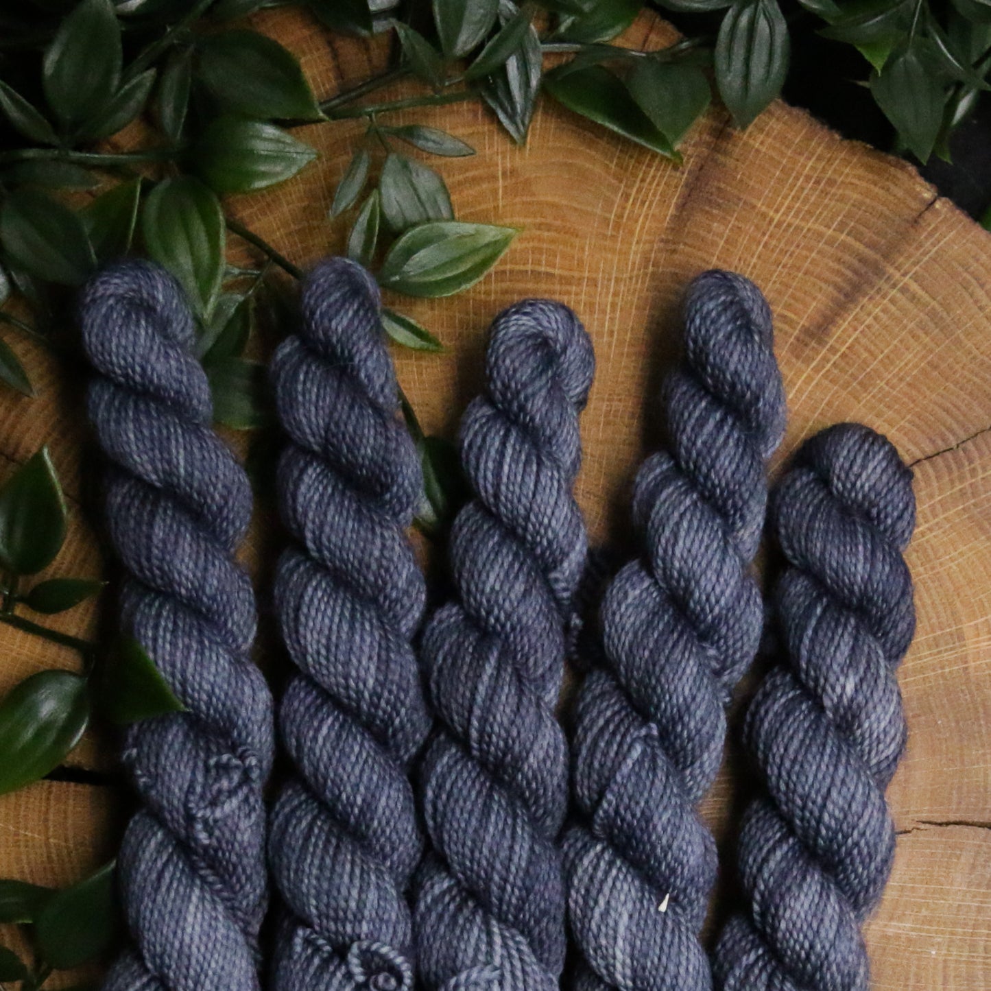 Crisp and Cold - 20g Mini Skein - Soft Sock
