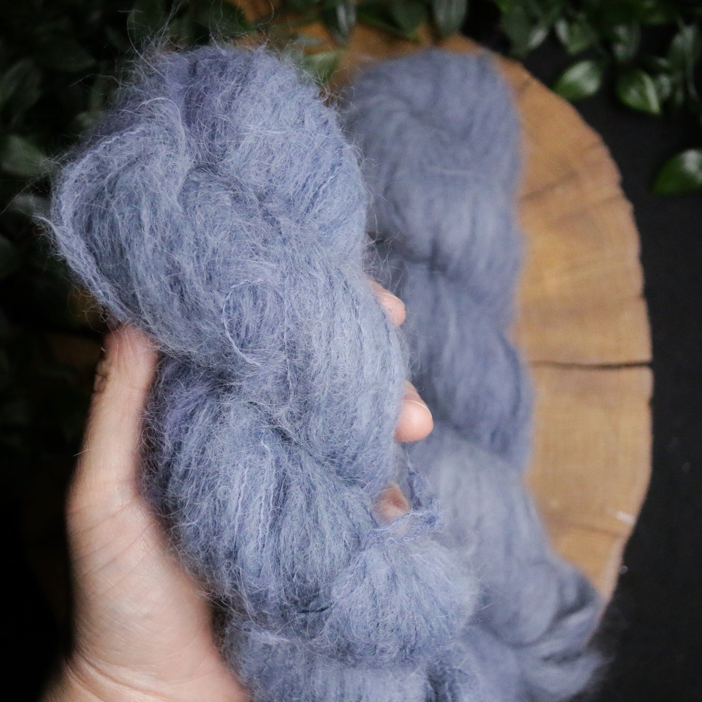 Crisp and Cold - Suri Alpaca Lace - Lace Weight