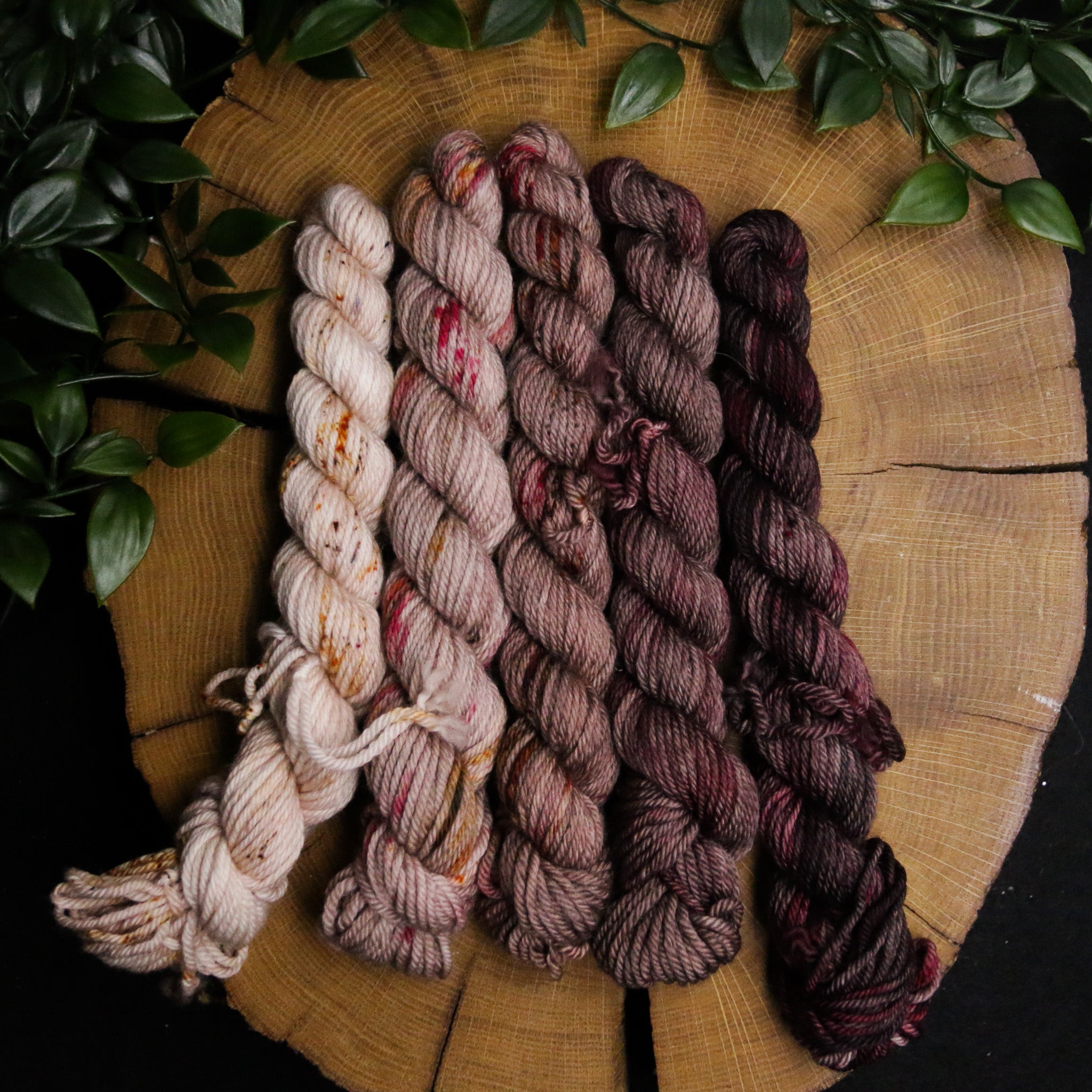 Campfire Collection DK Weight Mini Skein Kit Campfiber Yarns