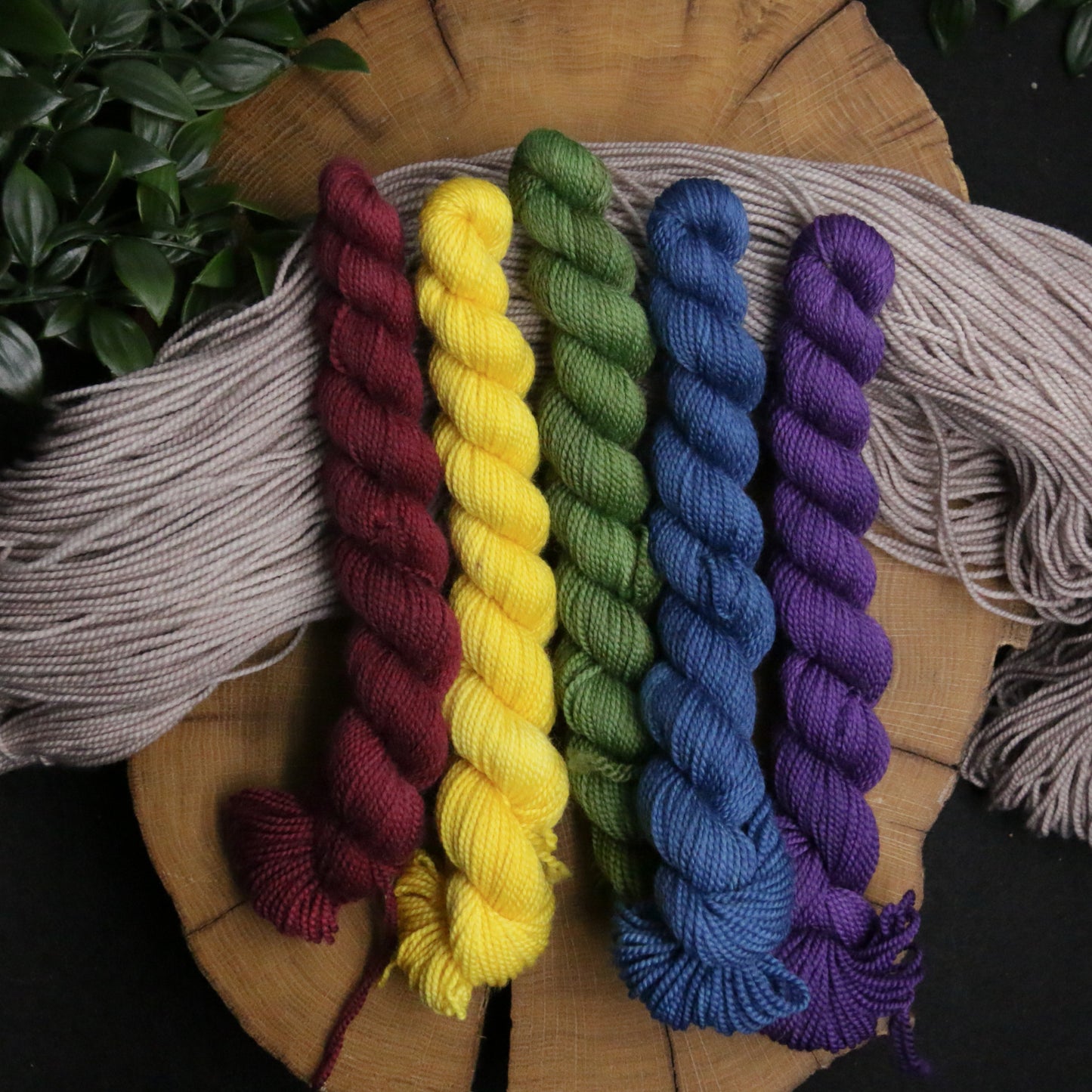 Easy Order Fruit Garden Kit - Soft Sock Fingering OR Plump 85 DK