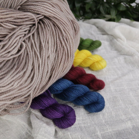 Easy Order Fruit Garden Kit - Soft Sock Fingering OR Plump 85 DK