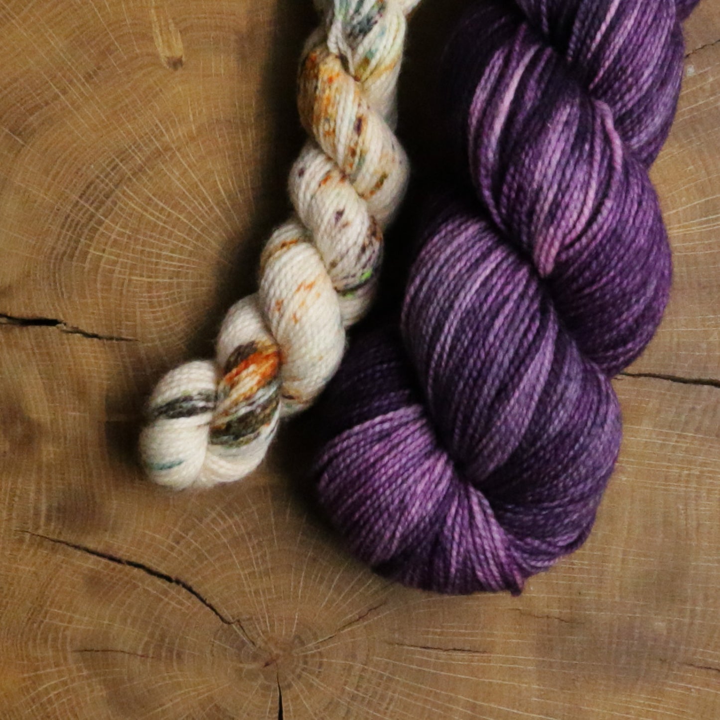 Sugarplum Glow Sock Set - Vibrant 80/20 Sock Set (100g + 20g)