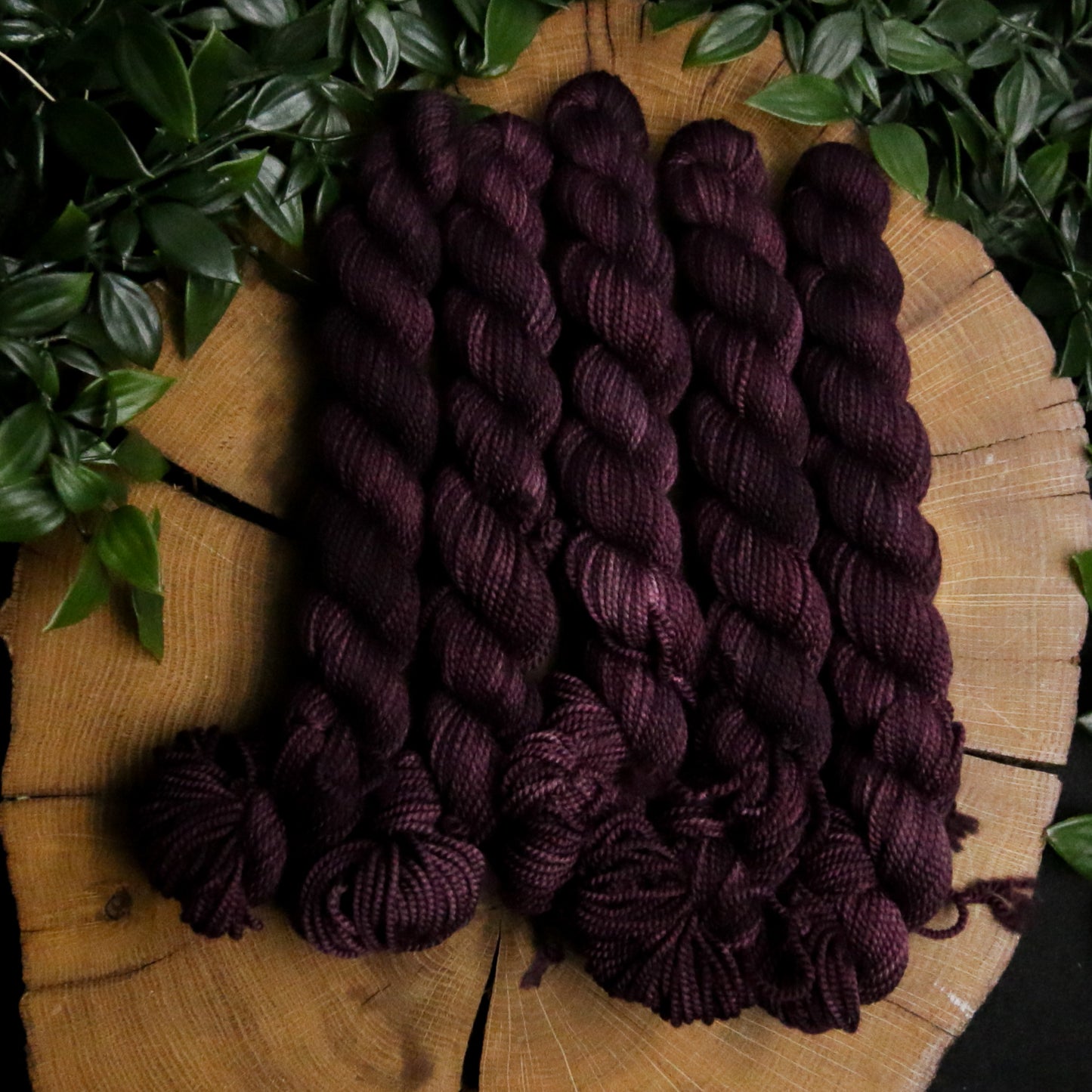 Nocturne Plum - 20g Mini - Soft Sock - Fingering Weight