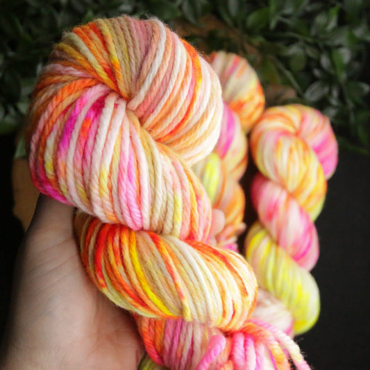 Citrus Mist - Merino Squish - Bulky Weight