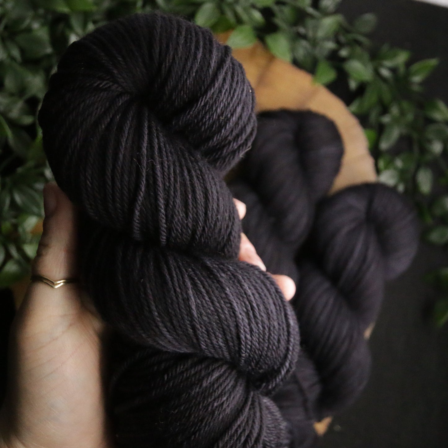 Just a Black - Plump 85 - DK Weight