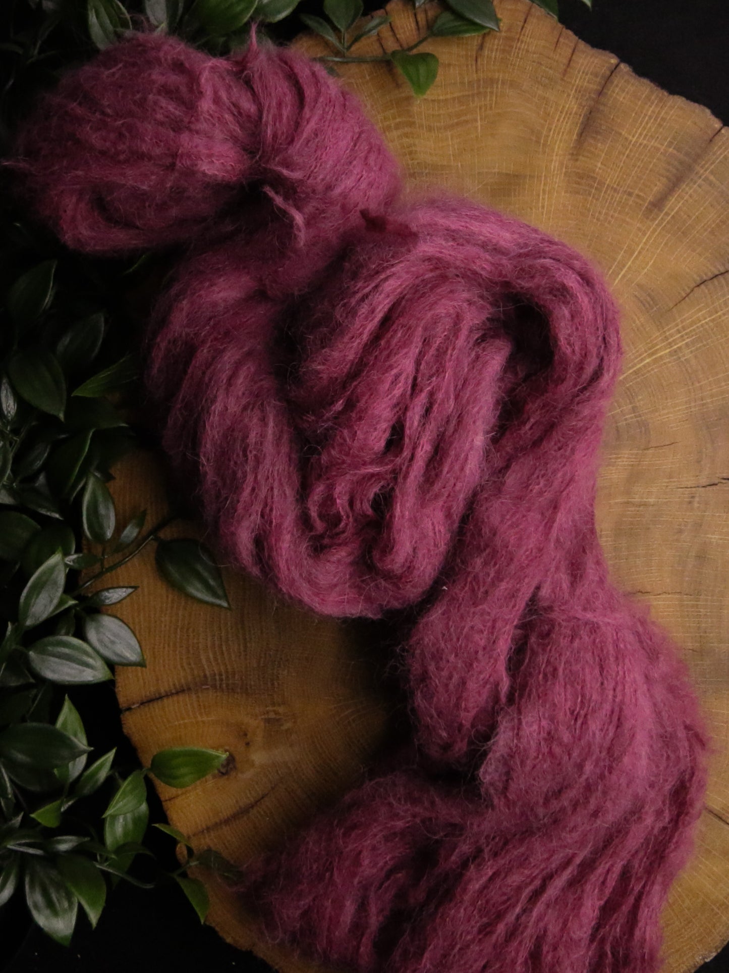 Raspberry Syrup - Suri Alpaca Lace - Lace Weight