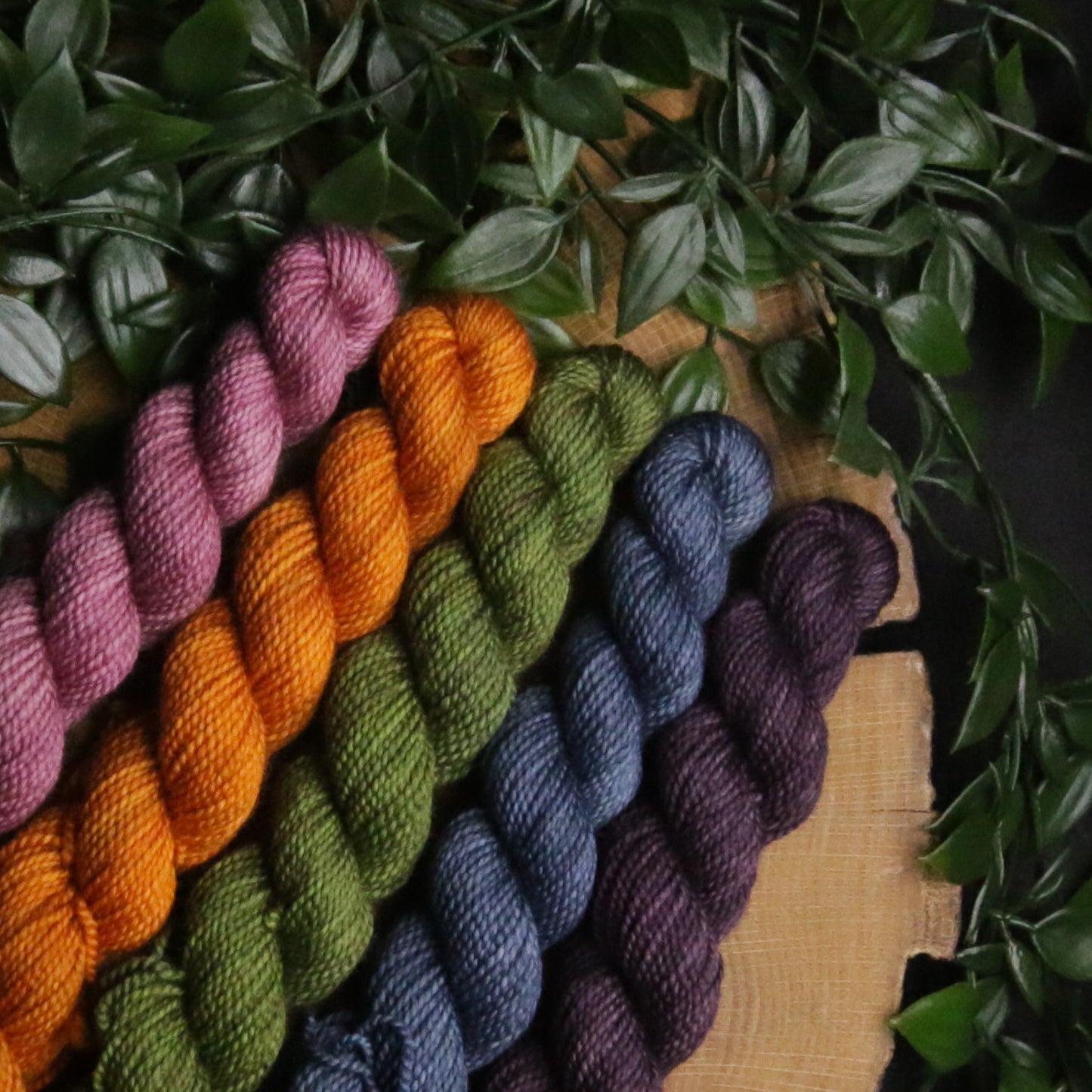 Moody Rainbow Set - Soft Sock - Fingering Weight Set