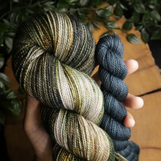 Tea Leaves - Sock Set - Soft Sock Fingering - Cozy Corners Club