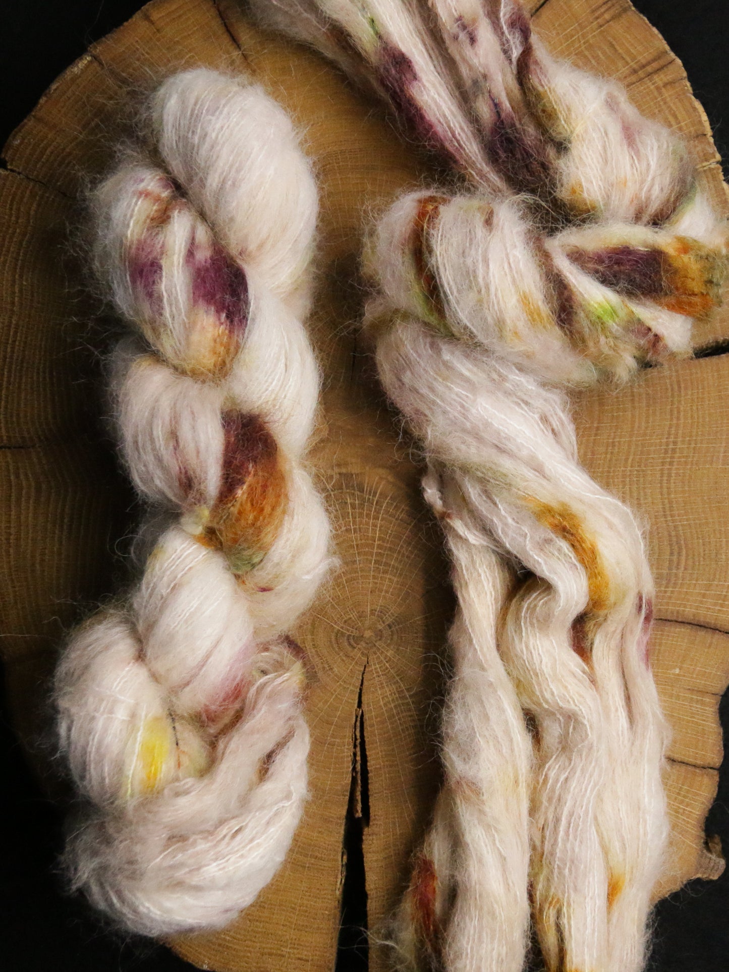 Pressed Flowers - Suri Alpaca Lace - Lace Weight