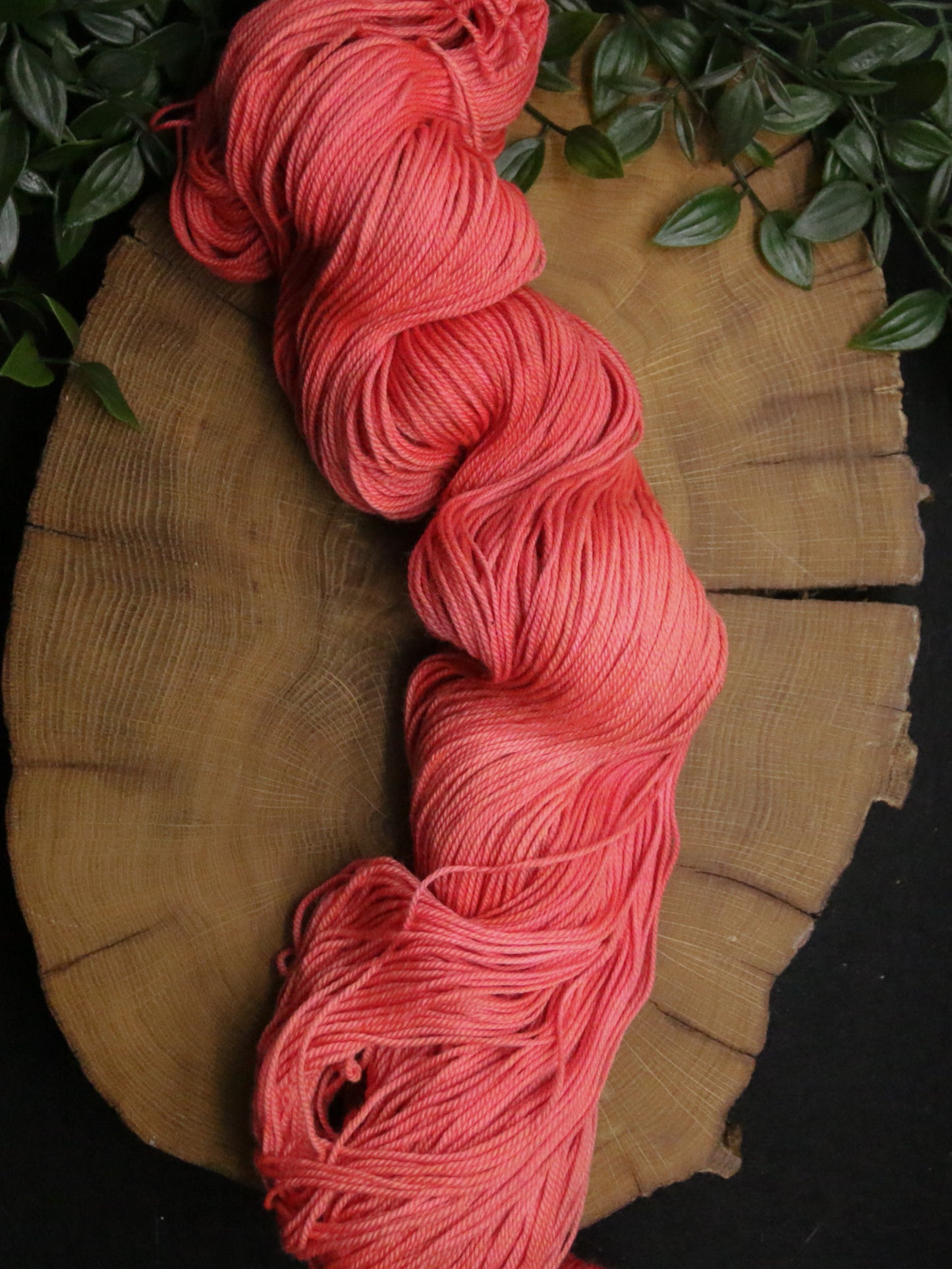 Strawberry Puree - Deluxe MCN - Heavy Fingering Weight