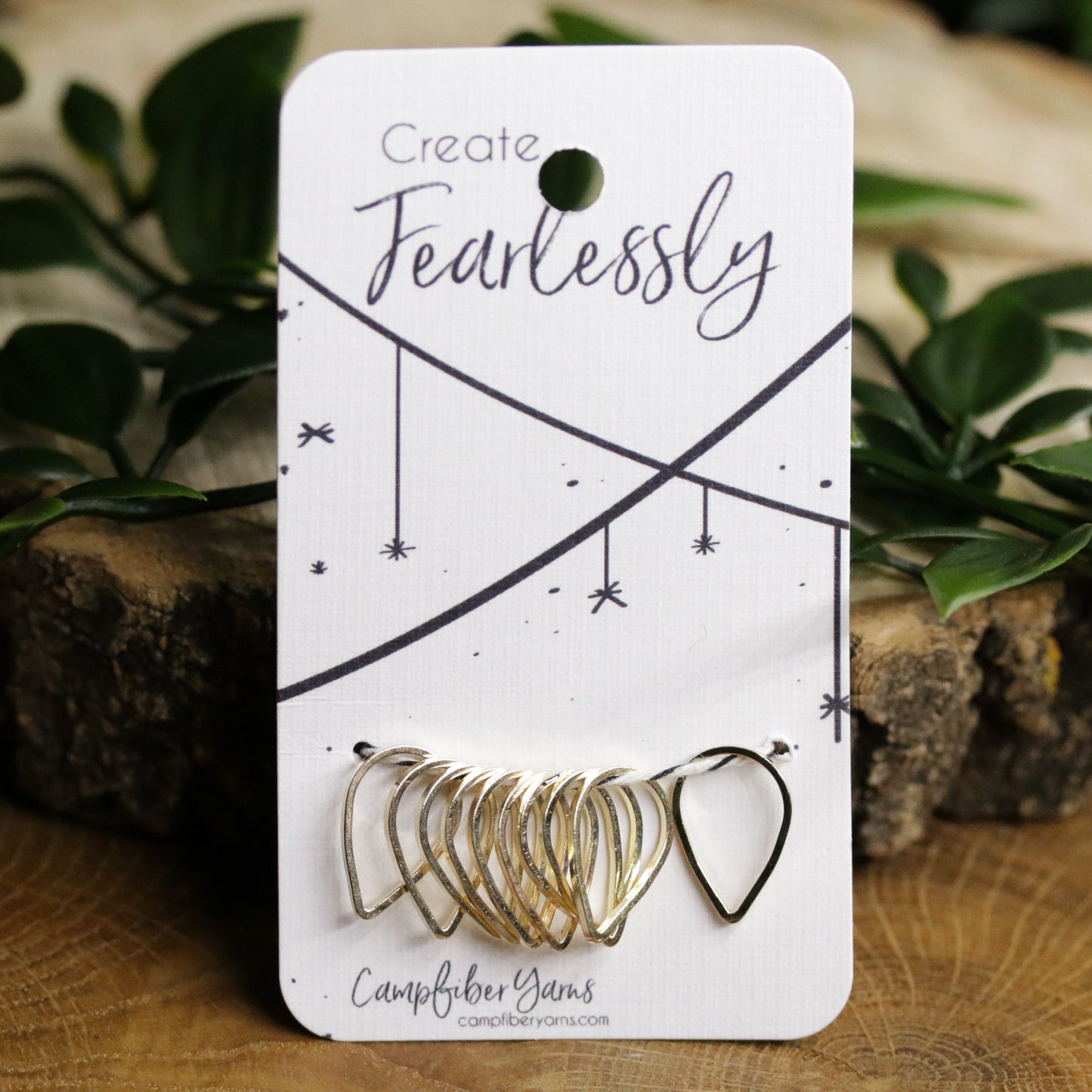 Medium Teardrop Stitch Markers