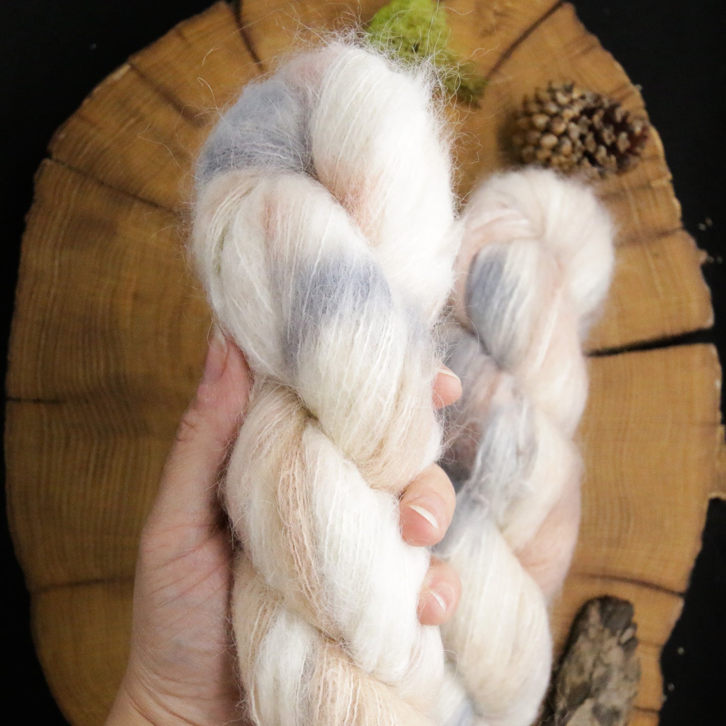 Woodsmoke - Suri Alpaca Lace - Off the Beaten Path Collection
