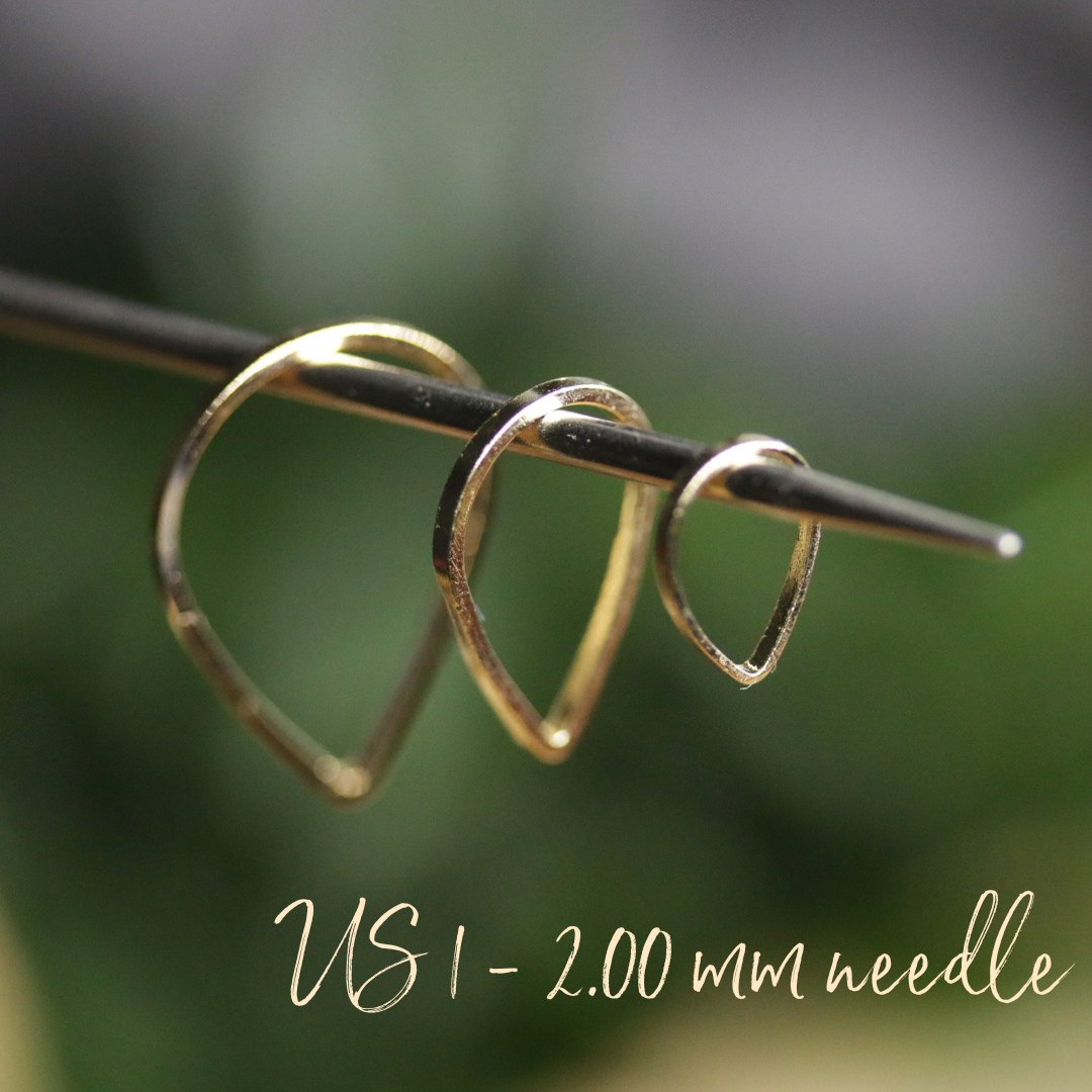 Small Teardrop Stitch Markers