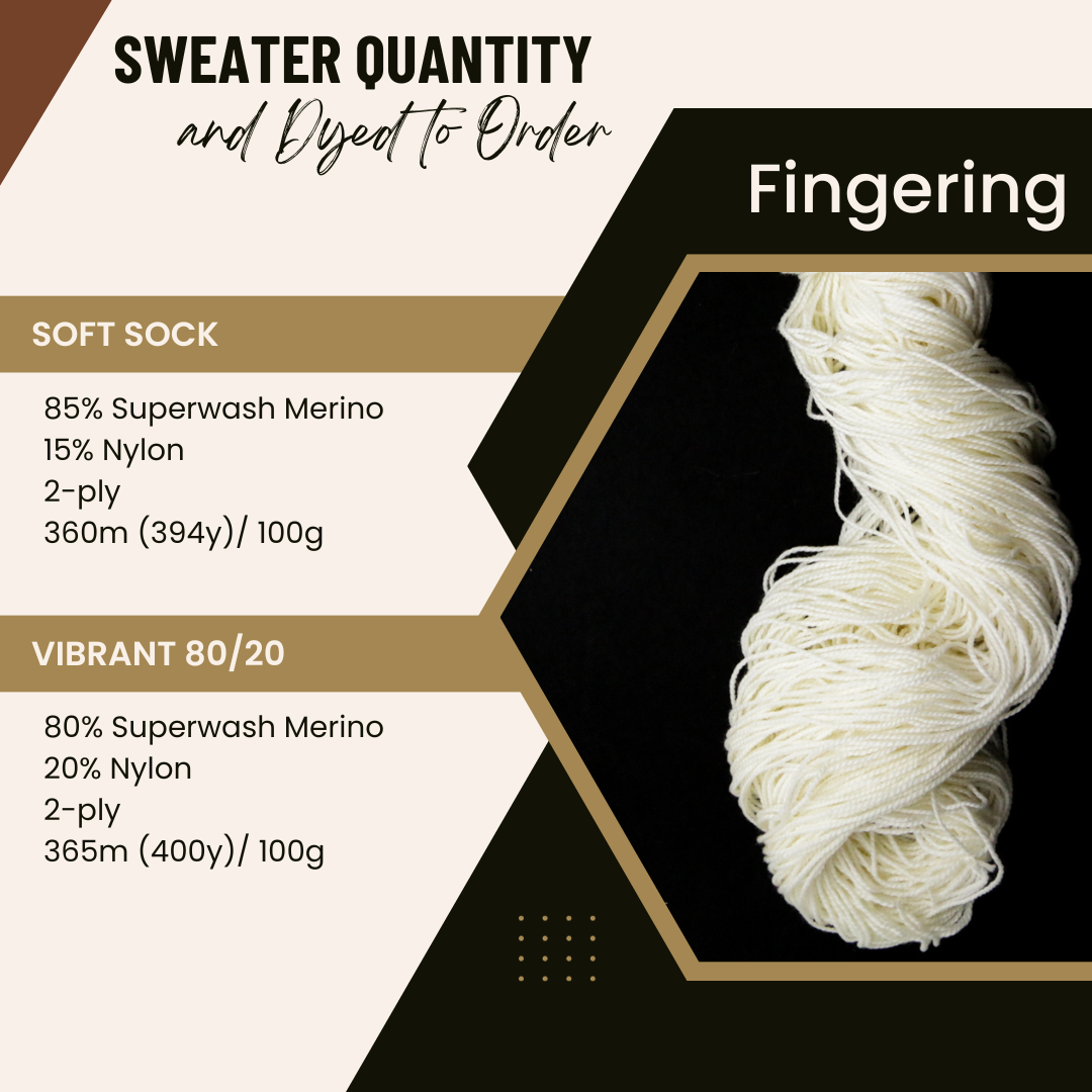 Tiramisu - Sweater Quantity and Dyed to Order