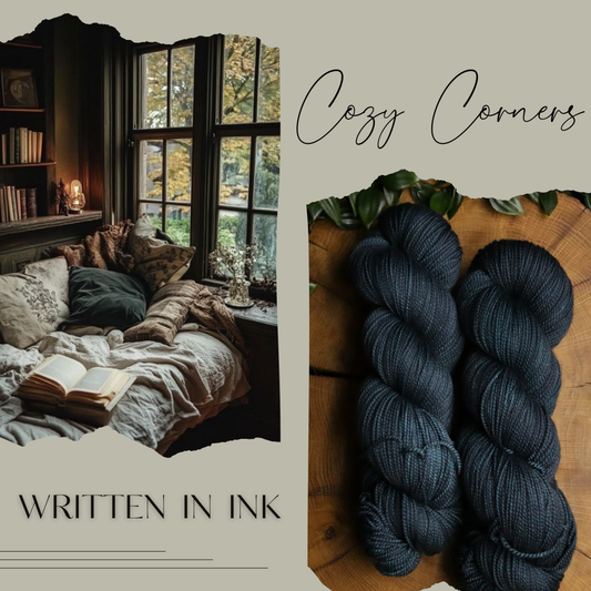 Written In Ink - Soft Sock Fingering - Cozy Corners Club