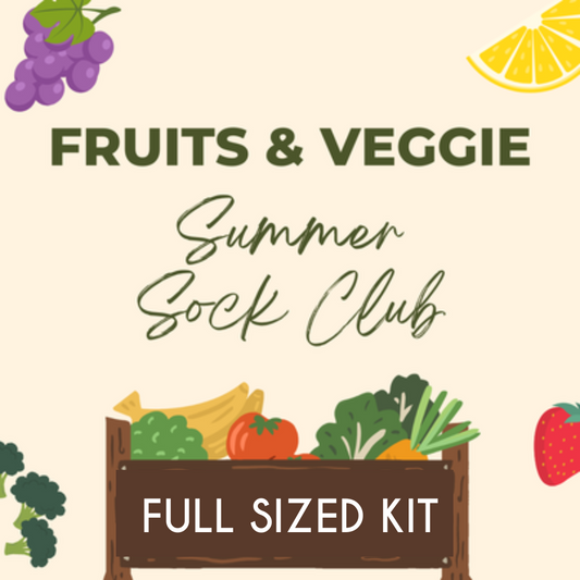 FULL Club - Fruits and Veggie Club - Twin Stitches Designs - Pre-Order