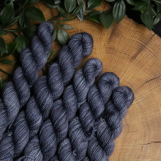 Crisp and Cold - 20g Mini Skein - Soft Sock