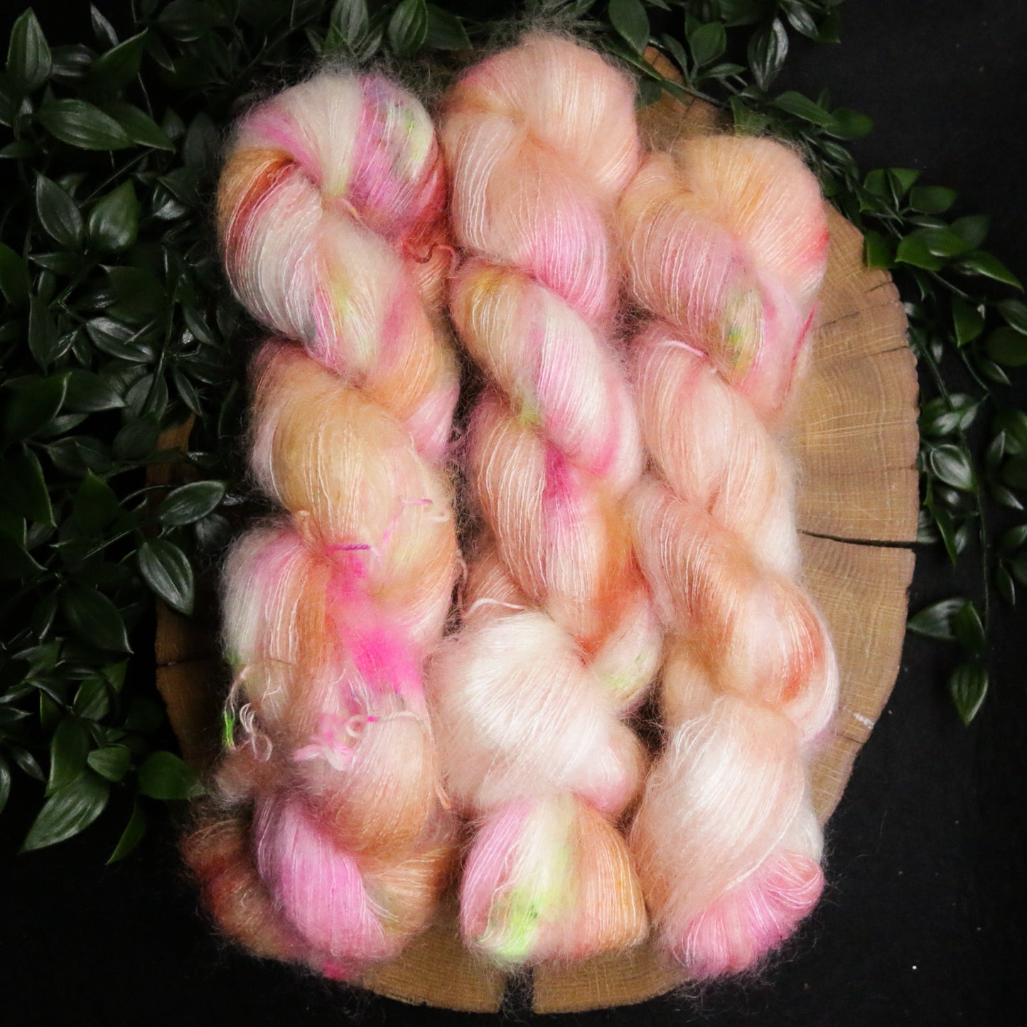 Frozen Peach Smoothie - Mohair Lace - Lace Weight