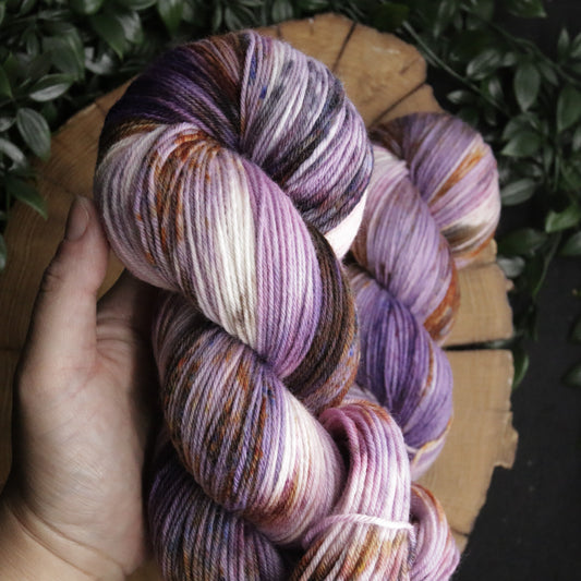 Fairy Slipper - Non-Superwash - Fingering - Summer Woodlands