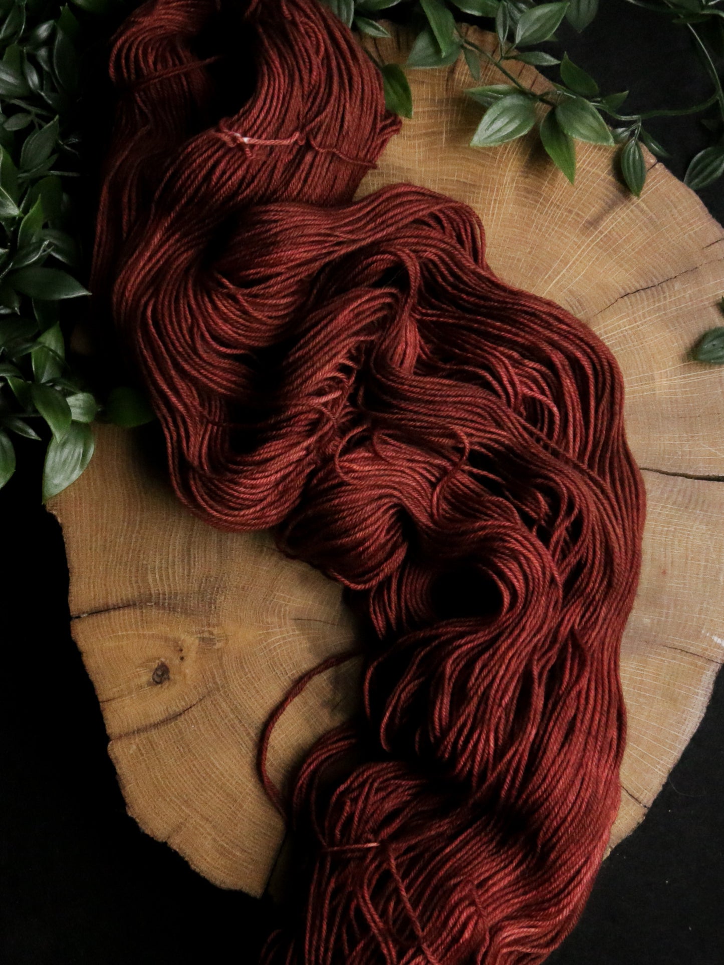 Copper Redwood *dark* - Merino Squish - Fingering Weight