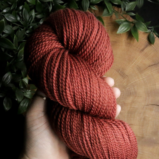 Copper Redwood - Silk Twist 2-Ply - DK Weight