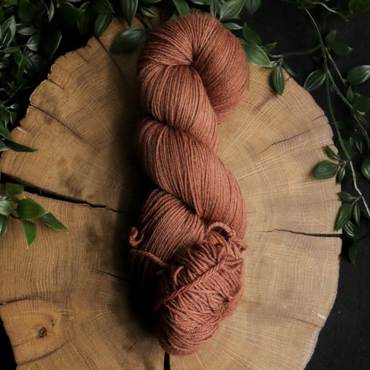 Copper Redwood - Non-Superwash - Fingering Weight