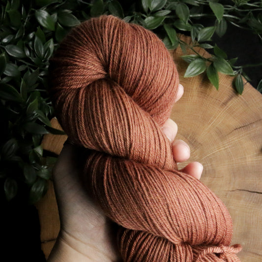 Copper Redwood - Non-Superwash - Fingering Weight