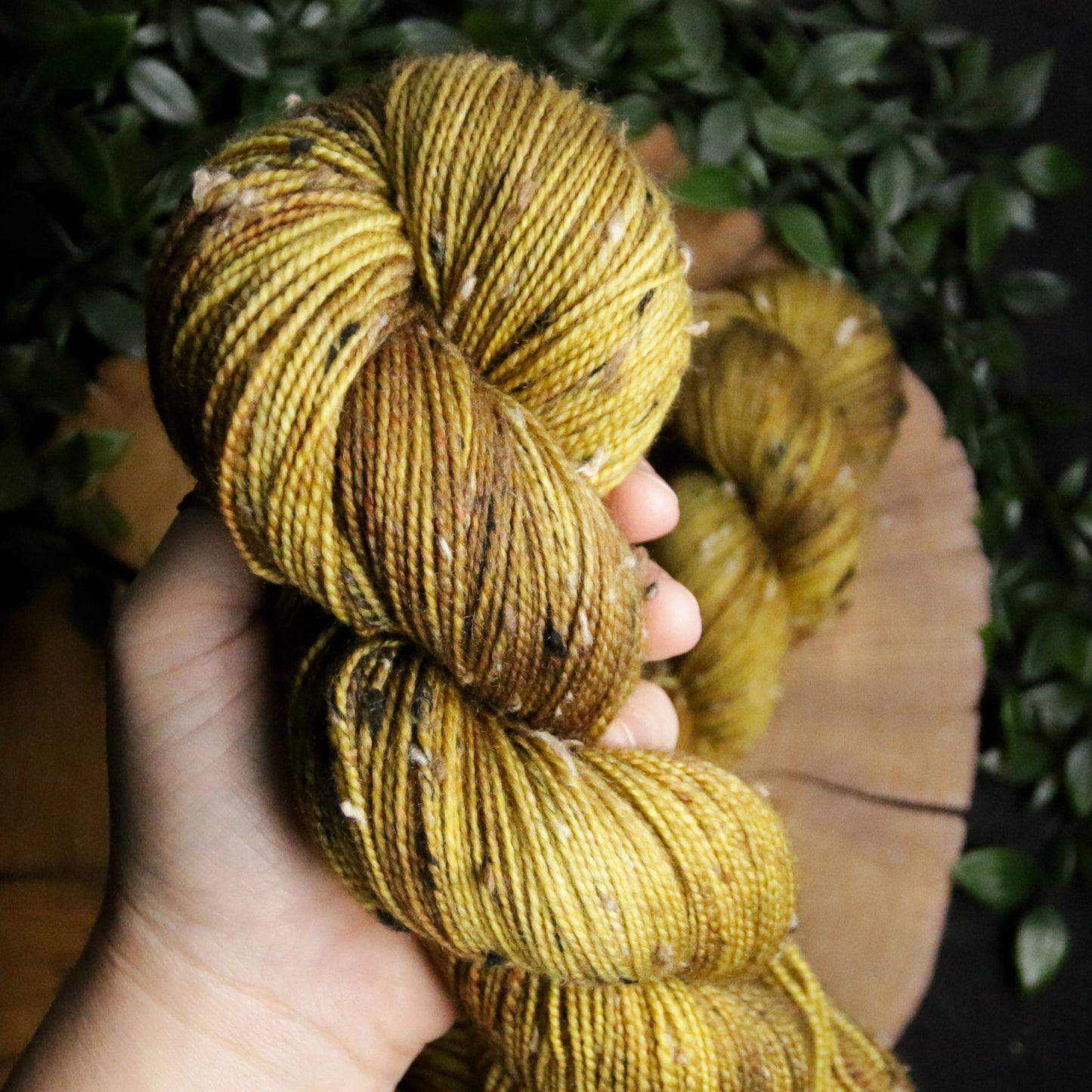 Decaying Leaves - Tweed Fingering Weight