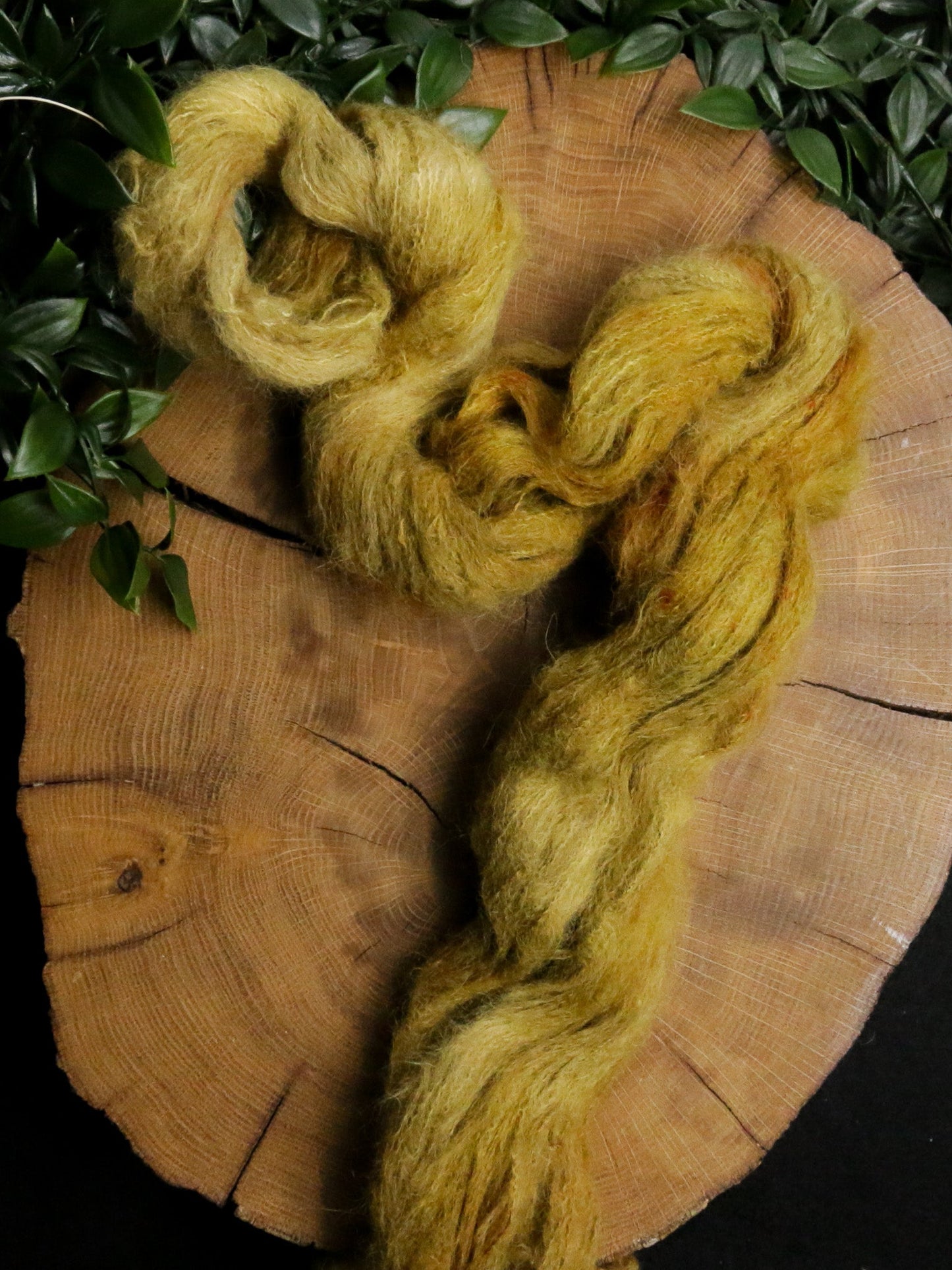Decaying Leaves - Suri Alpaca Lace - Lace Weight