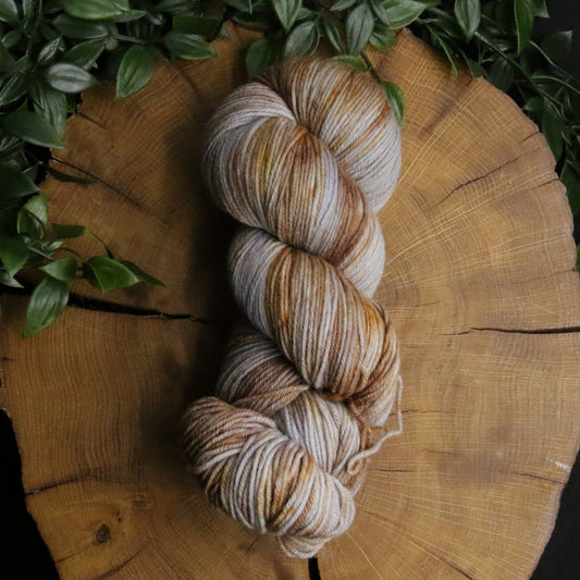 Smores & Ashes - Non-Superwash Fingering - Off the Beaten Path Collection