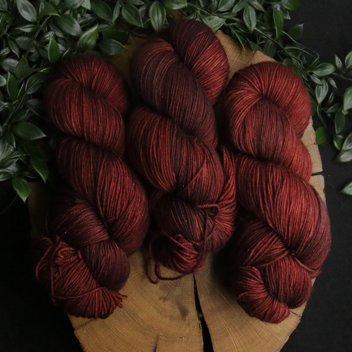 Copper Redwood *dark* - Merino Squish - Fingering Weight