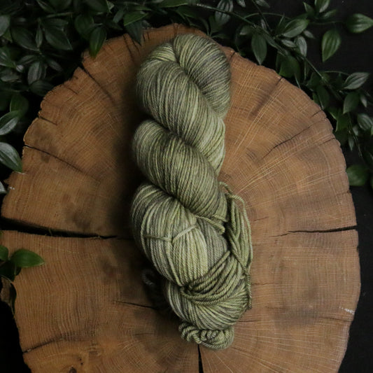 Tree Buds *green* - Merino Squish - Sport Weight