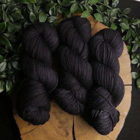 Just a Black - Plump 85 - DK Weight