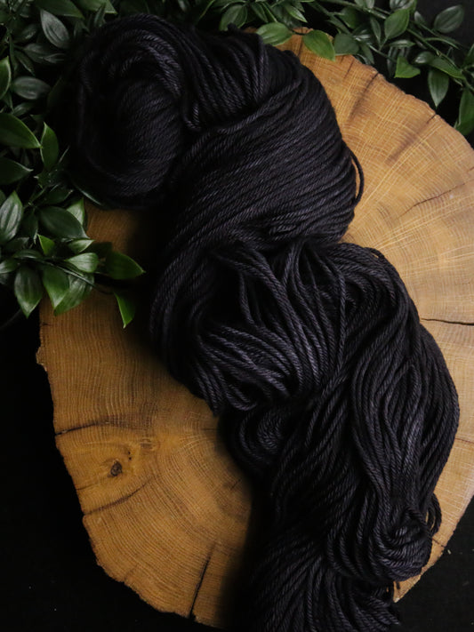 Just a Black - Classic Merino - DK Weight