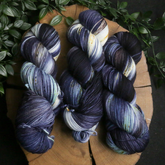 Starry Night - Soft Sock - Fingering Weight