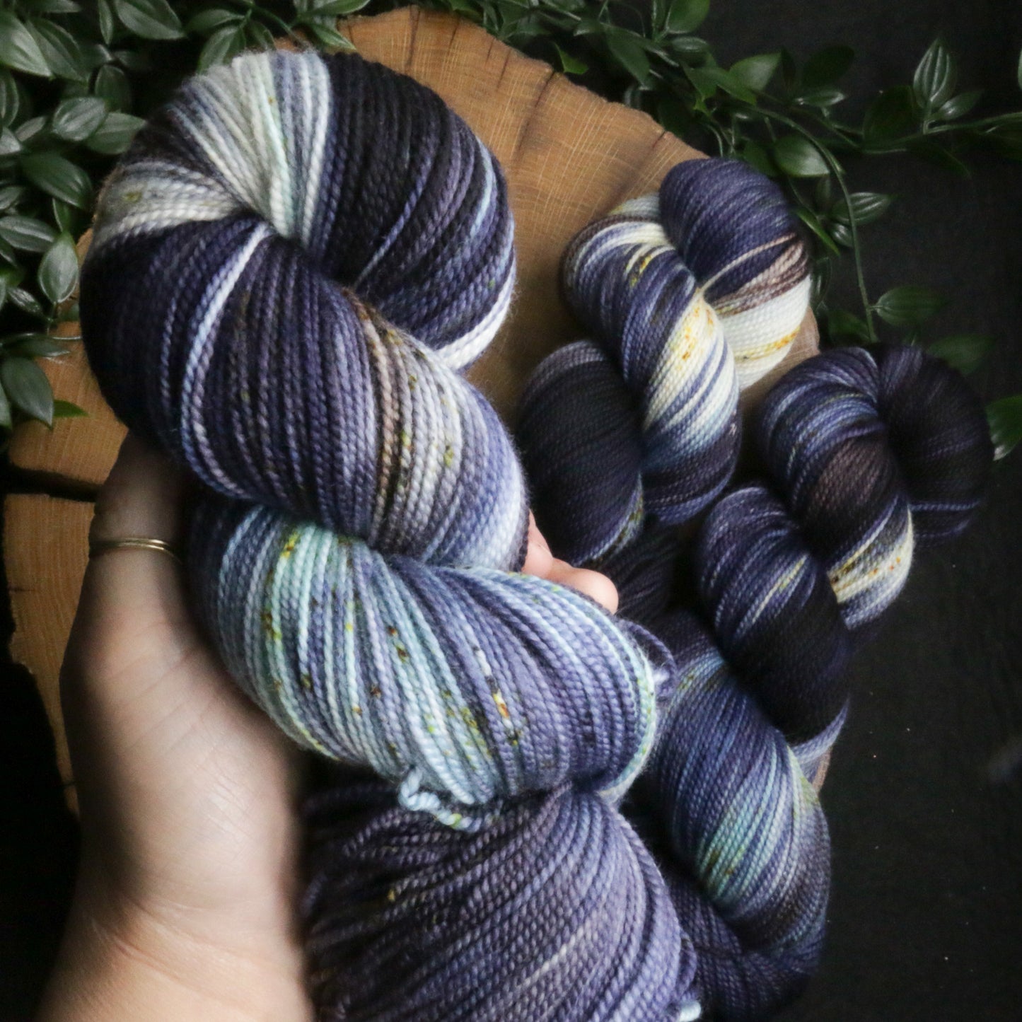 Starry Night - Soft Sock - Fingering Weight