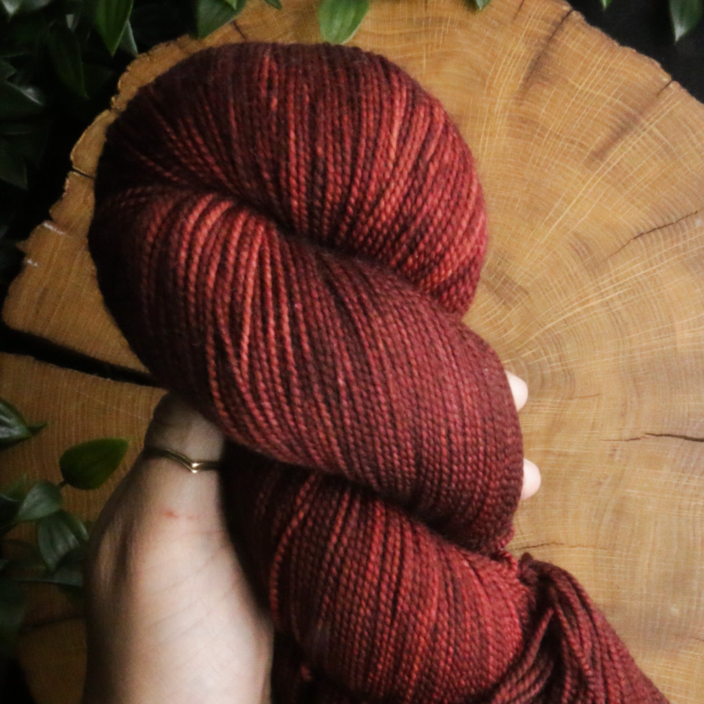 Copper Redwood *dark* - Soft Sock - Fingering Weight