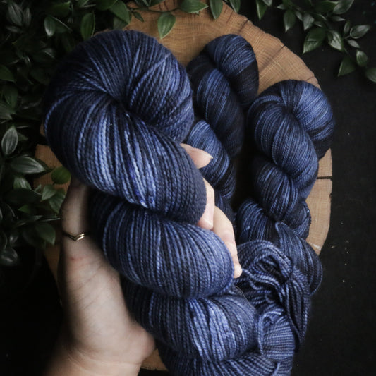 Dye Sink Skein - Vibrant 80/20 Fingering