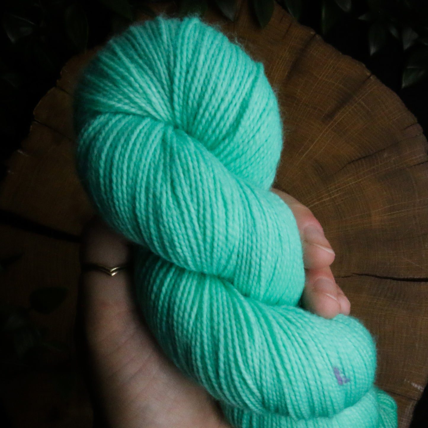 Aquamarine *seconds* - Vibrant 80/20 - Fingering