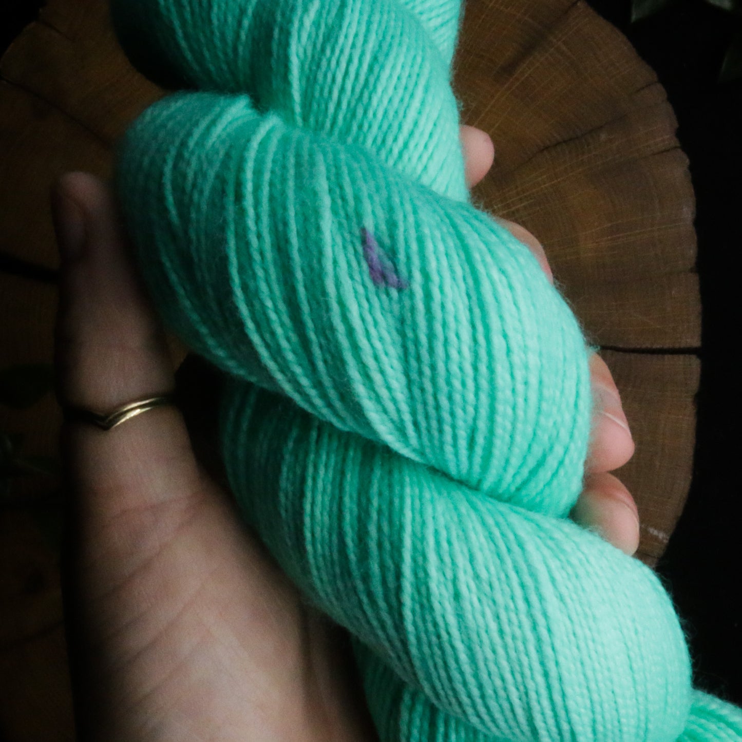 Aquamarine *seconds* - Vibrant 80/20 - Fingering