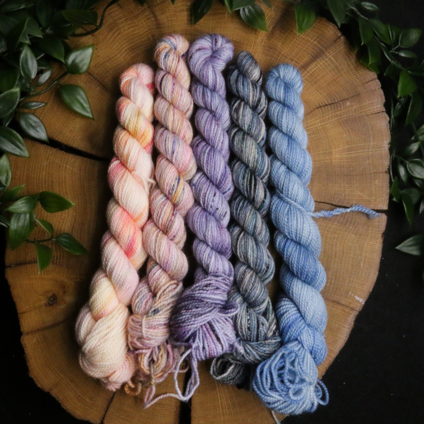 One of a Kind Mini Set #24 - Soft Sock - 20g - Fingering Weight