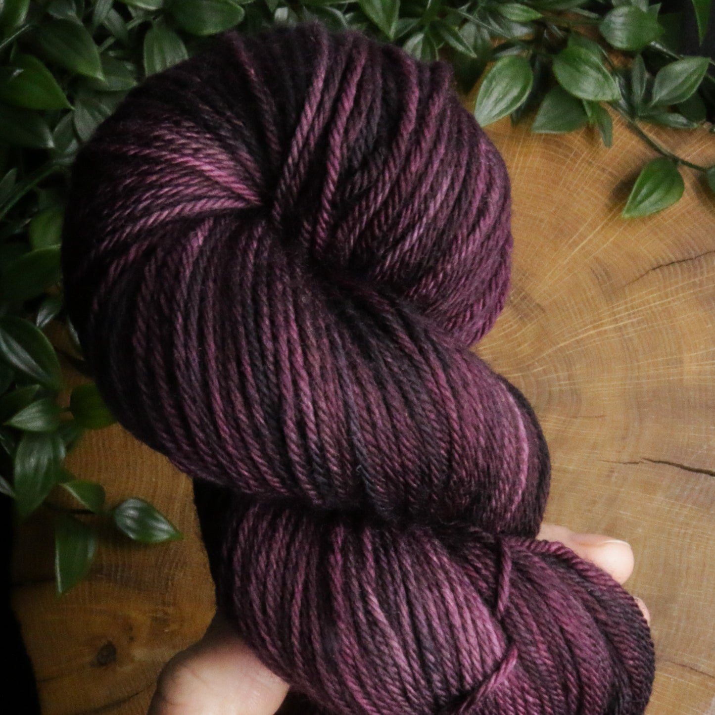 nocturne Plum *misfit* - Merino Squish - Fingering Weight