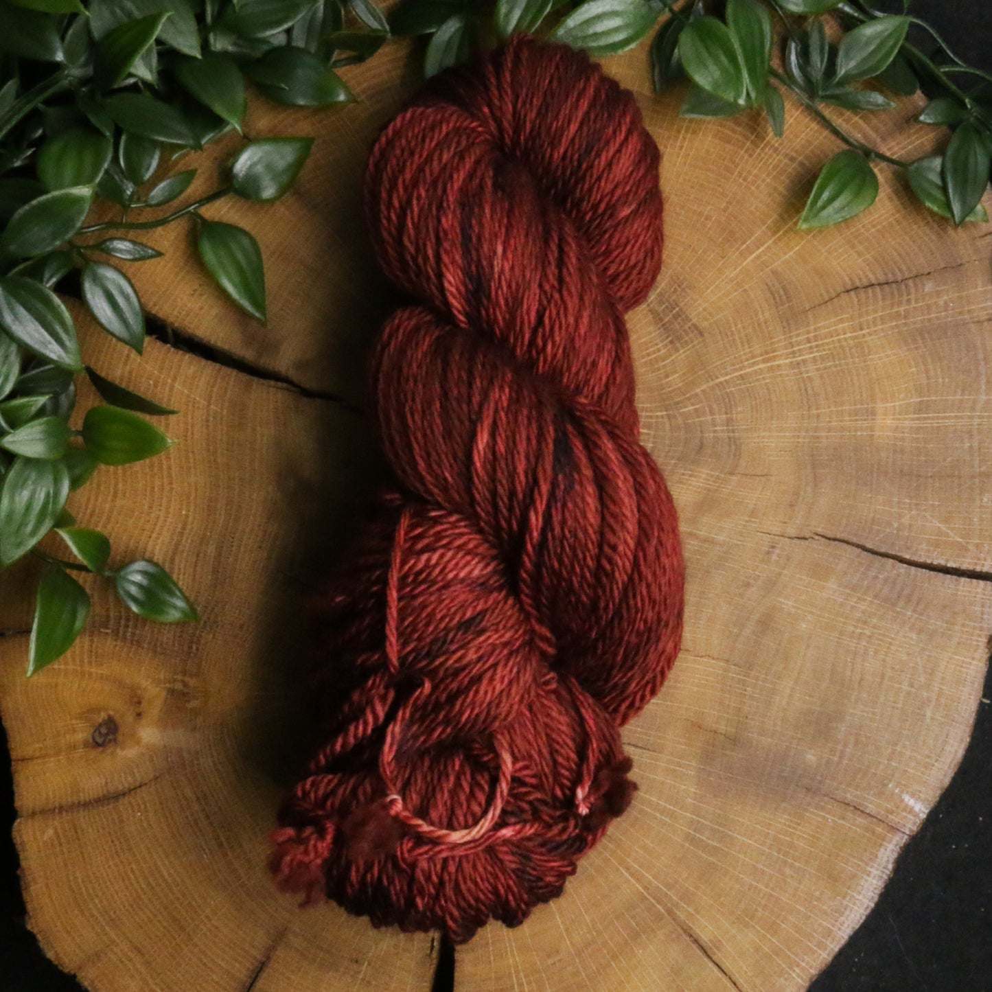 Copper Redwood- Merino Squish  - Worsted Weight