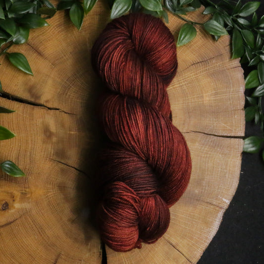 Copper Redwood - Merino Squish - Fingering Weight