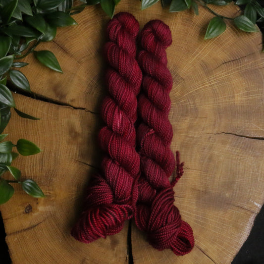 Raspberry Syrup - 20g Mini - Soft Sock - Fingering Weight