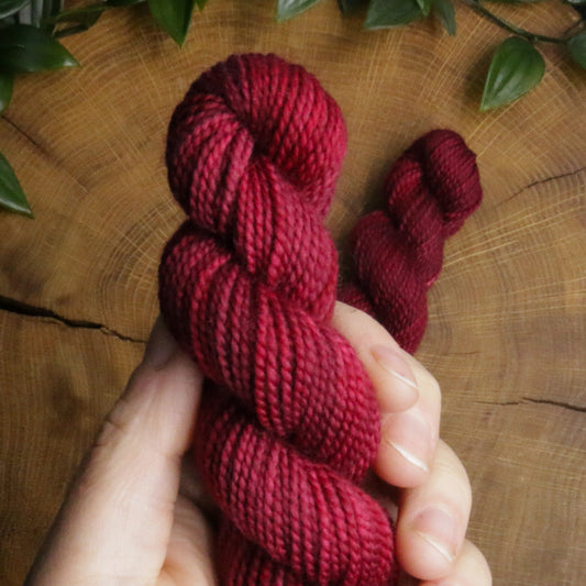 Raspberry Syrup - 20g Mini - Soft Sock - Fingering Weight