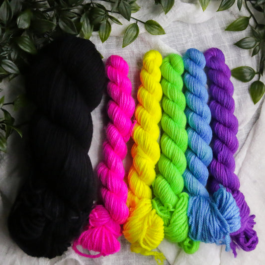 Dark Taste the Rainbow - Plump 85 - DK Weight Set (100g + 5x20g)