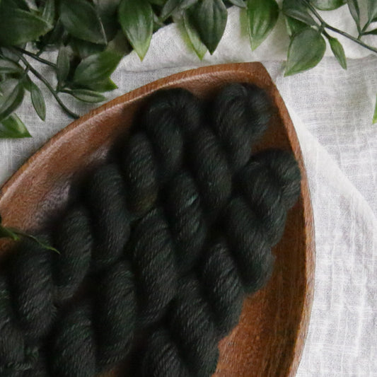 Every Design + Melons DARK - Fruits and Veggies - Soft Sock Fingering OR Plump 85 DK - 20g mini