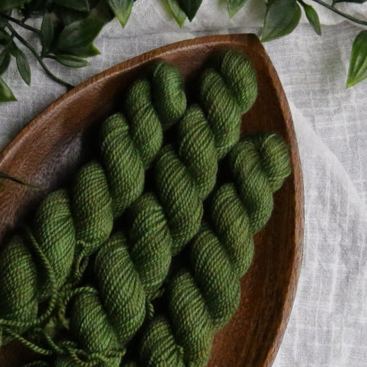 Every Design + Melons LIGHT - Fruits and Veggies - Soft Sock Fingering OR Plump 85 DK - 20g mini