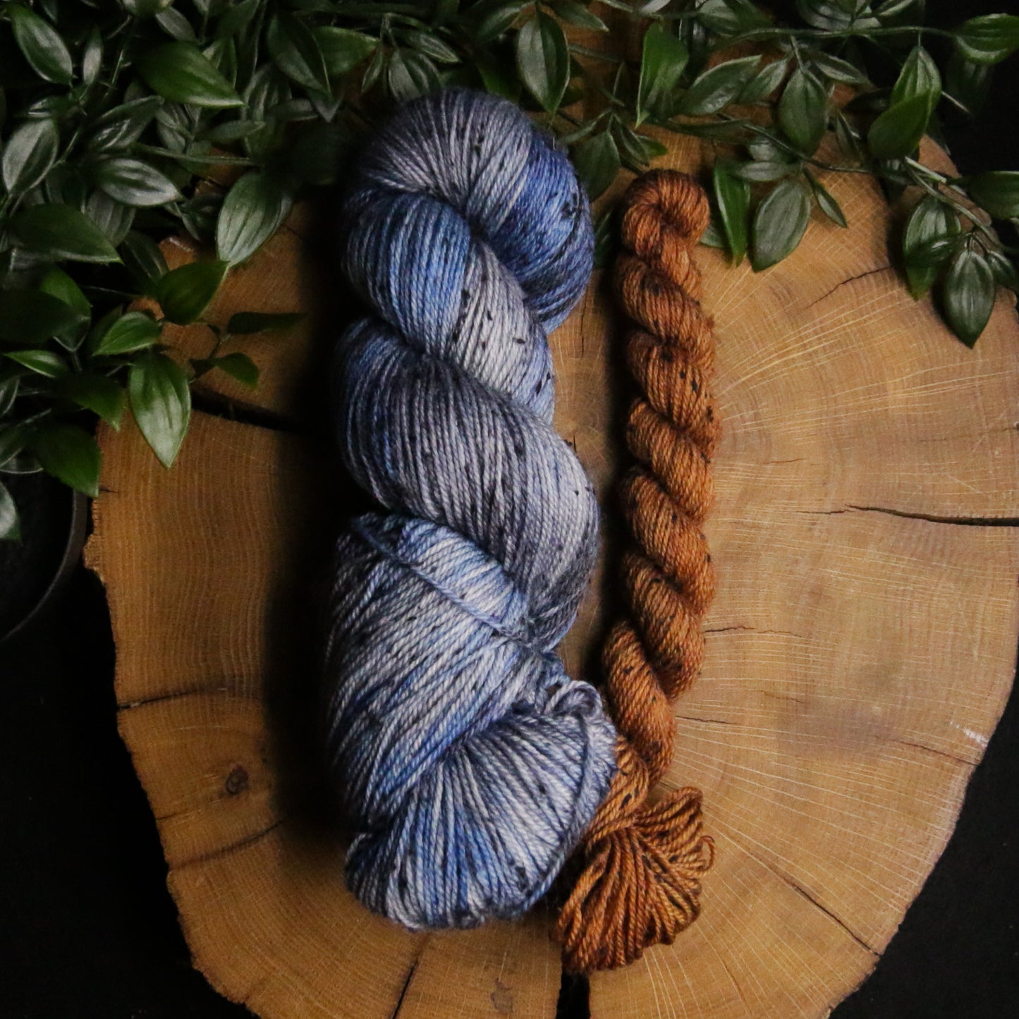 Blue Jeans - Sock Set - Rustic Tweed - Fingering Weight